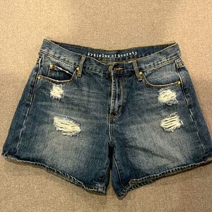 Denim shorts articles of society, size 25